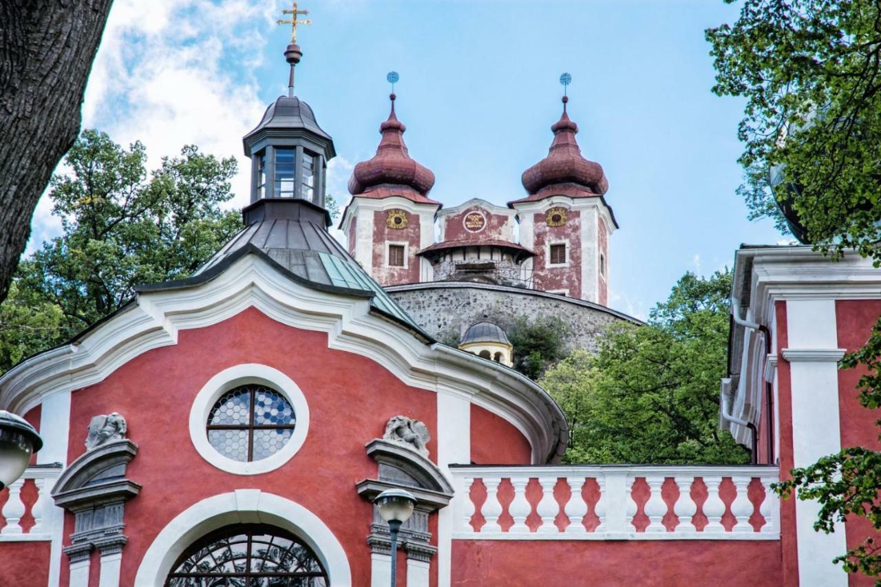 Apartman Pod Kalvariou - Rodinny Dom Banská Štiavnica Dış mekan fotoğraf